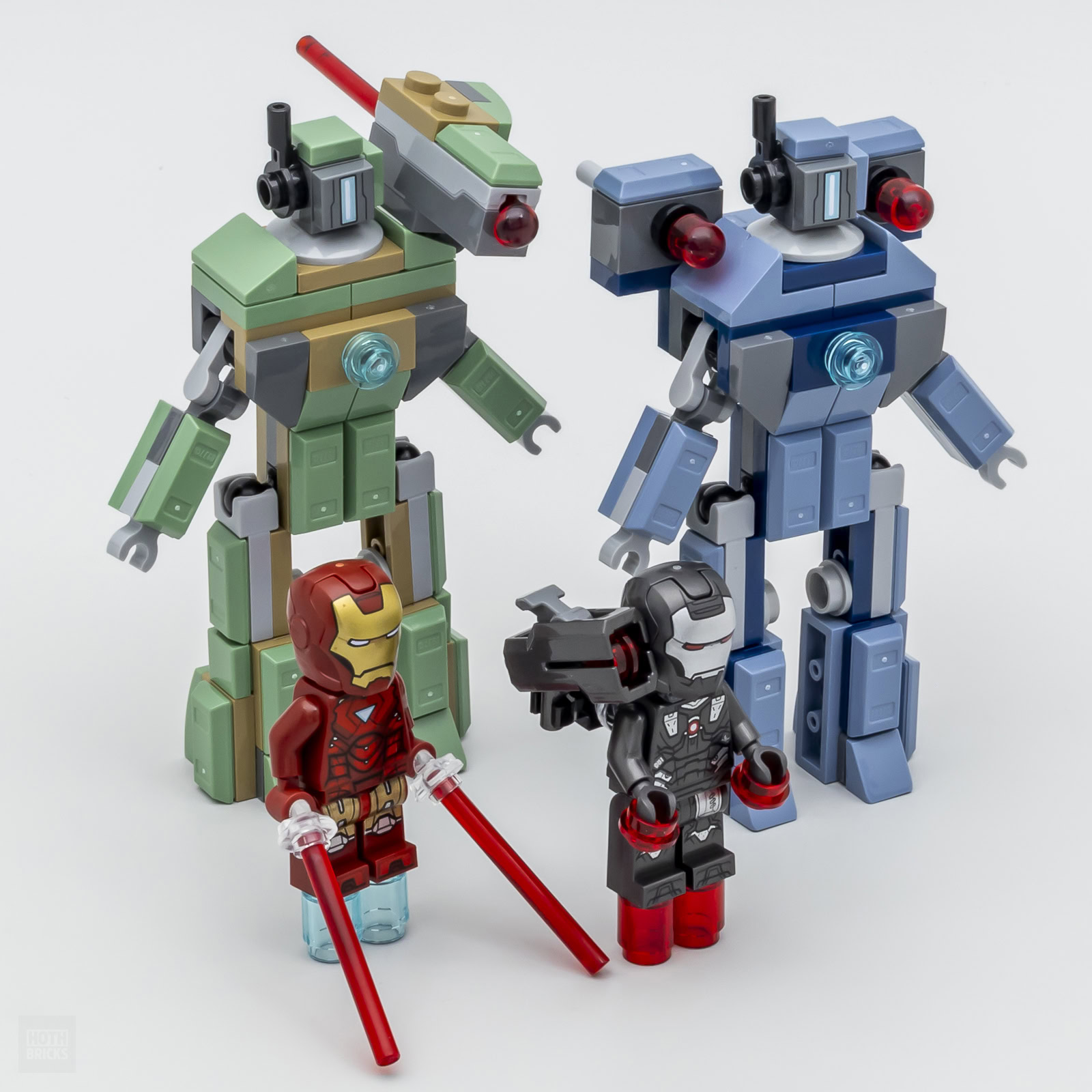 ▻ すぐにテスト済み: LEGO Marvel 76320 アイアンマン & ウォーマシン